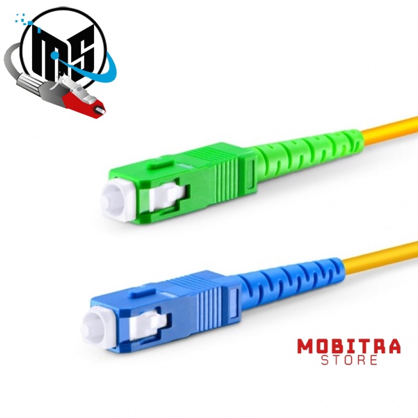 Patch Cord SC-SC SM 5m | Fiber Optic SC/APC-SC/UPC Single Mode Simplex 5 Meter