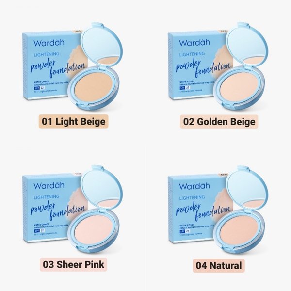 (READY &amp; ORI) Wardah Lightening Powder Foundation Extra Cover