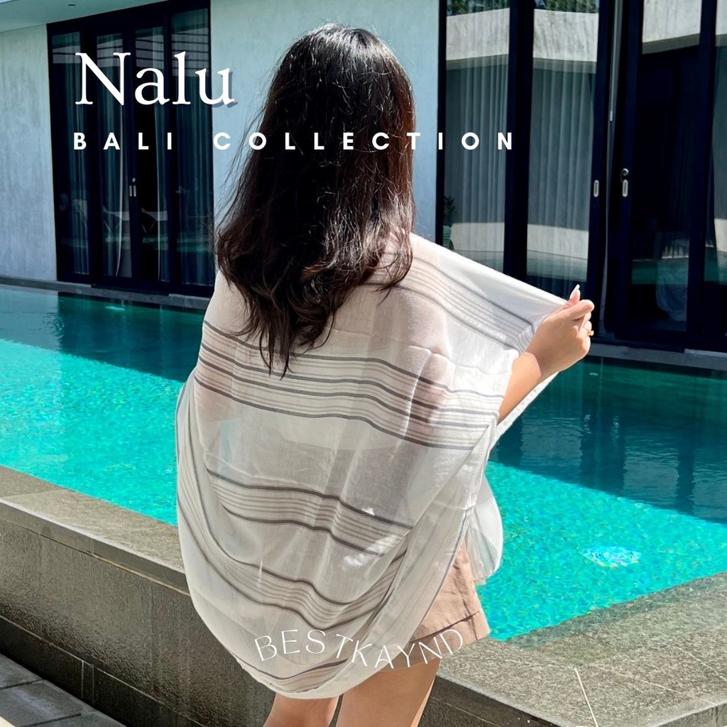 Nalu Shawl - Bali Collection | The Best Kaynd | Batik Selendang Hijab Syal