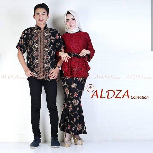 Couple Set brokat gotik 2 / / kebaya wisuda / kebaya pesta / kebaya terlaris / gamis muslim / gamis 