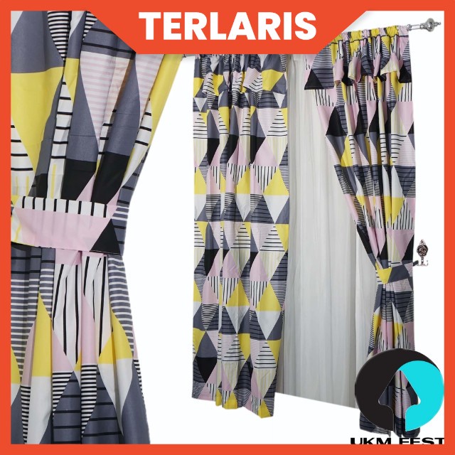 Gorden Minimalis Smokring Katun Gorden Blazer Gorden Jendela-Pintu Terlaris &amp; Termurah GARANSI 100%!