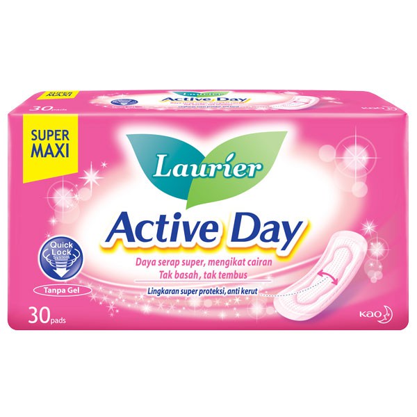 Laurier Active Day Super Maxi 30's