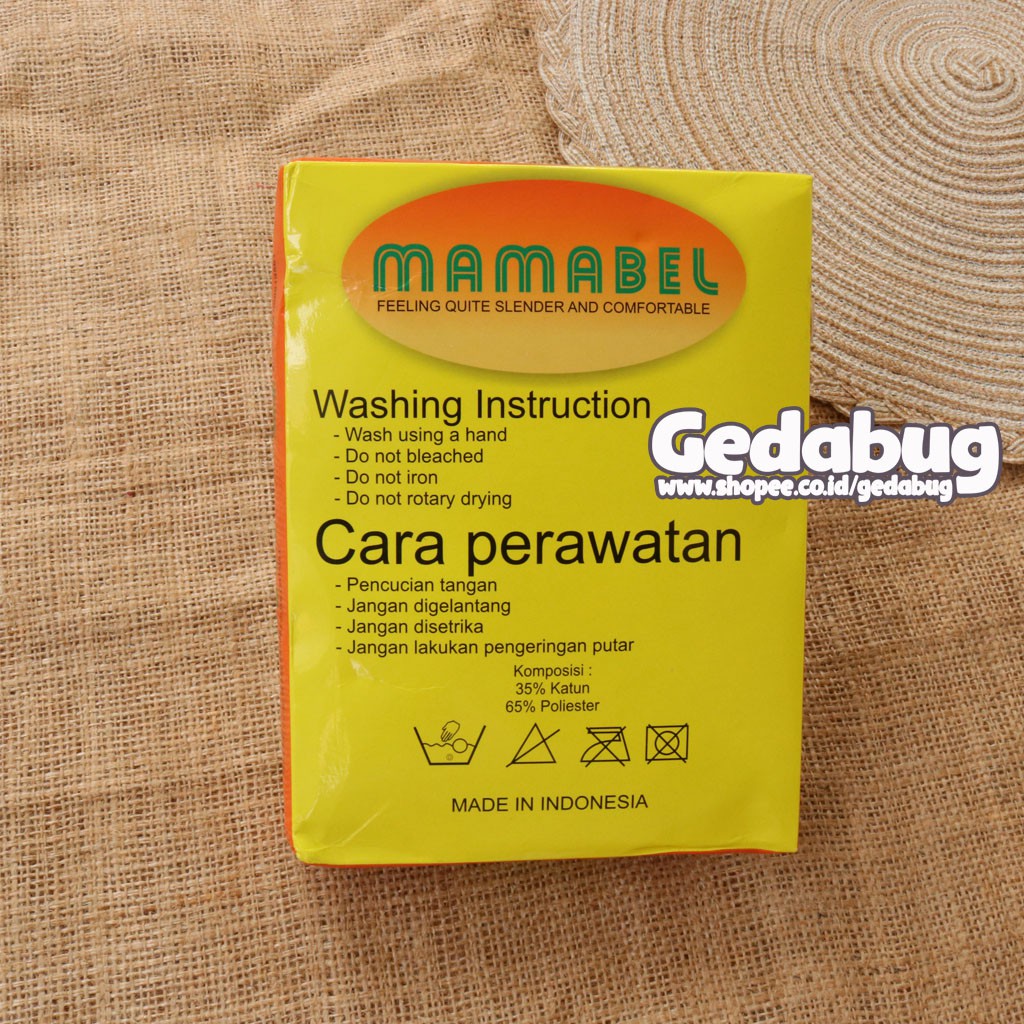 [ 3pc ] CD Wanita Hamil Agree H-514 Mamabel Kuning | Celana dalam ibu Hamil Super Soft | Gedabug