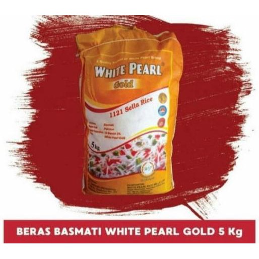 

Ready Stok BERAS BASMATI WHITE PEARL GOLD 5Kg Terlaris