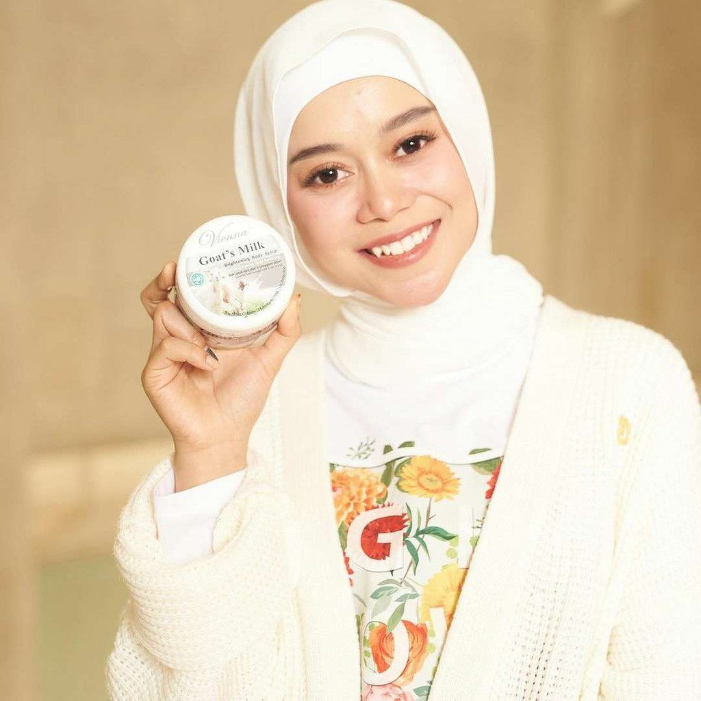 (RM) READY VIENNA BODY SCRUB GOAT'S MILK - BODY SCRUB SUSU KAMBING BPOM