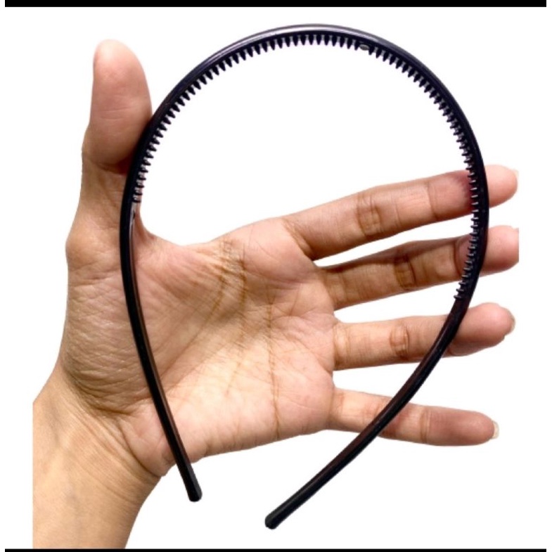 bando hitam polos bergerigi / bando hitam lidi