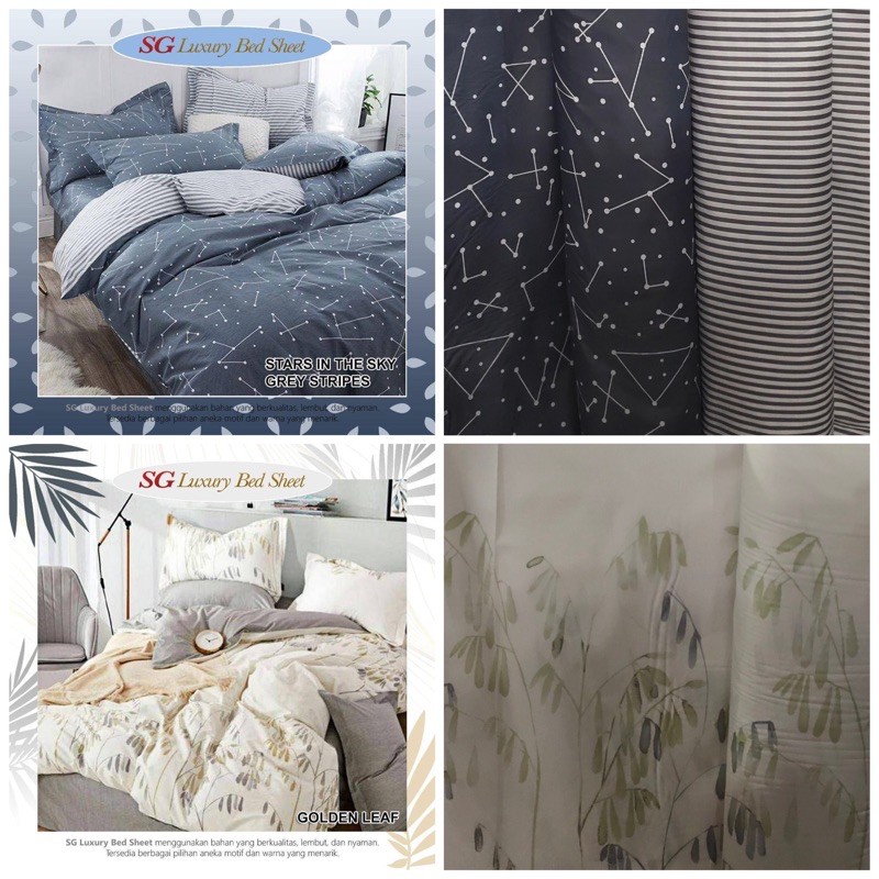 SPREI SG LUXURY BED PREMIUM MOTIF