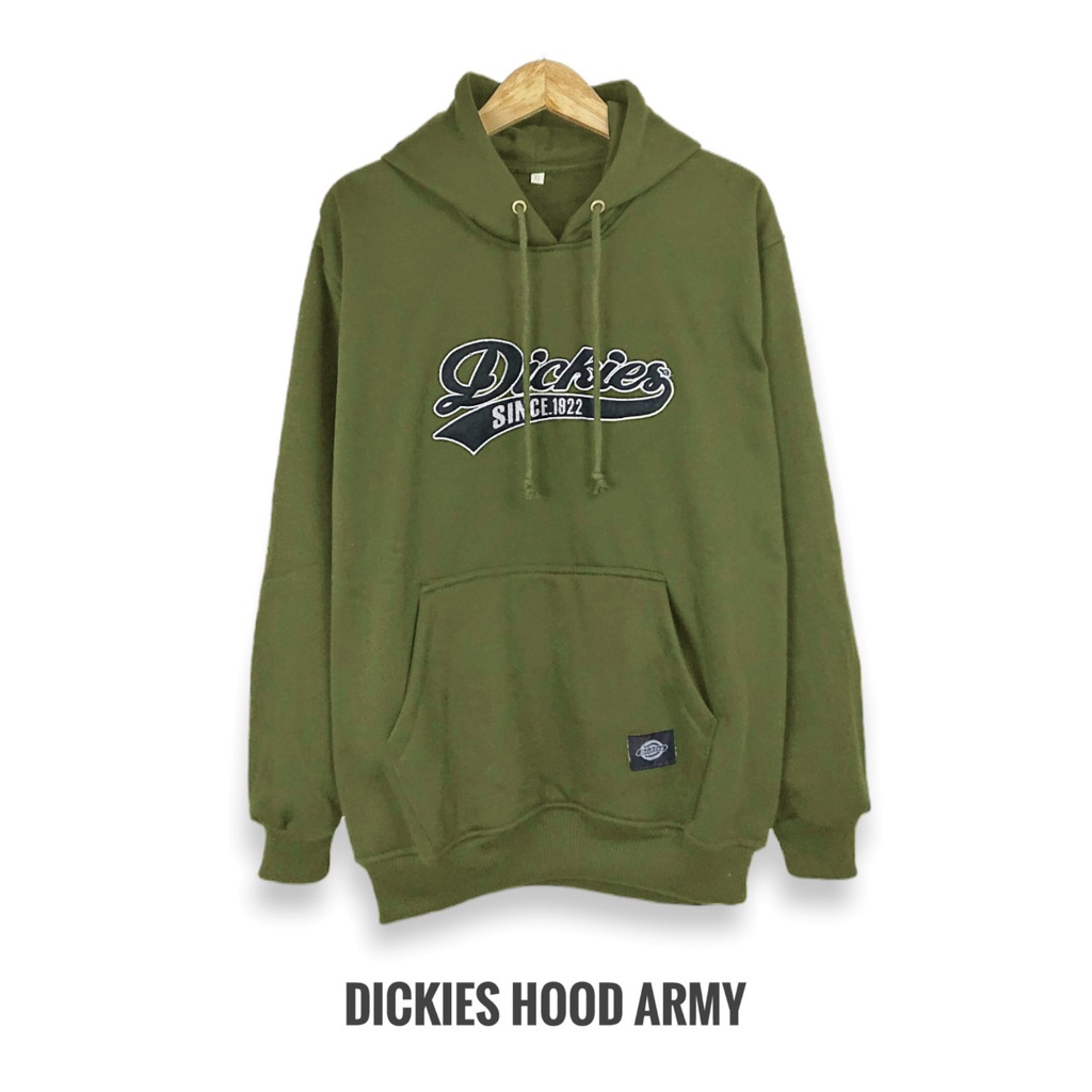 Hoodie Pullover Dickies Premium Pria Wanita Unisex