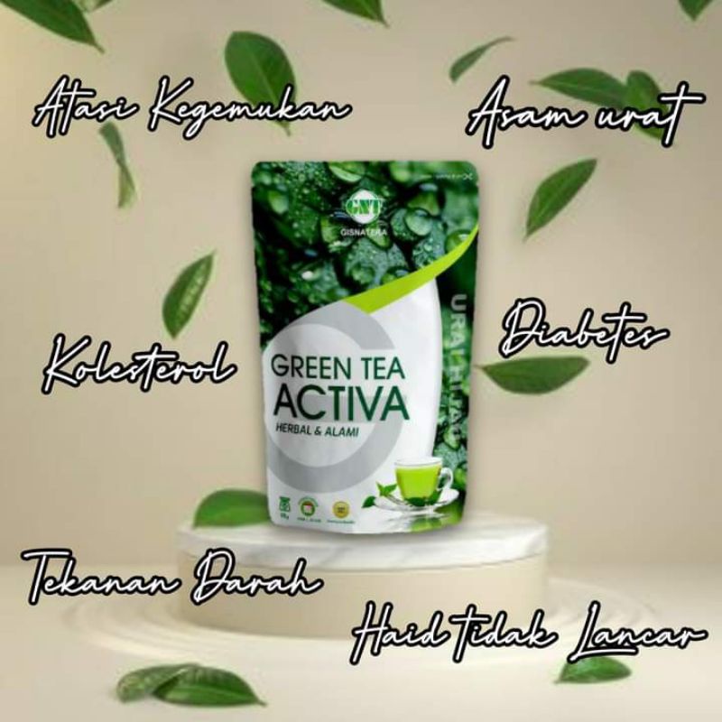 

Greentea Activa Urai kemasan 60 gram Teh Hijau untuk Diat dan Kesehatan