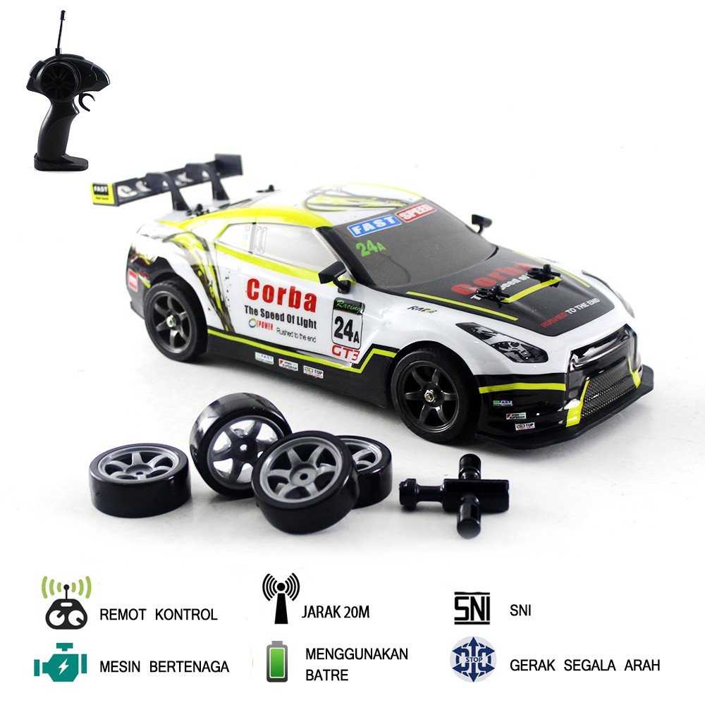 Mainan Mobil Remot Kontrol  RC Drift Racing Club Shopee 