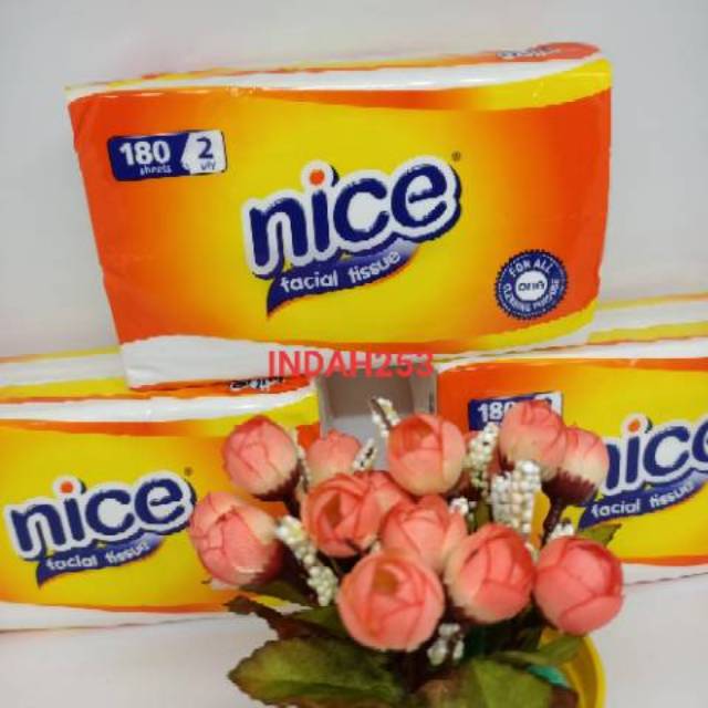 TISSUE NICE 180 SHET MURAH