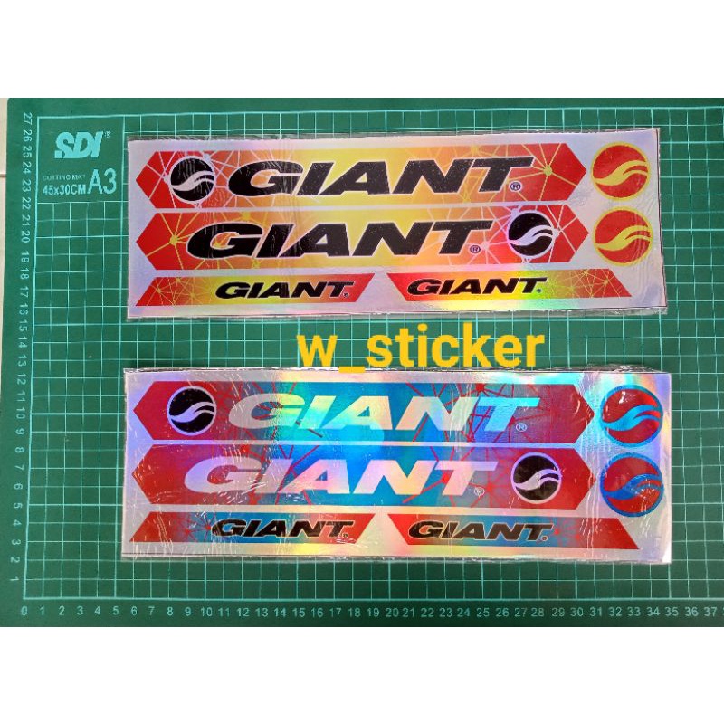 Sticker Frame sepeda Giant