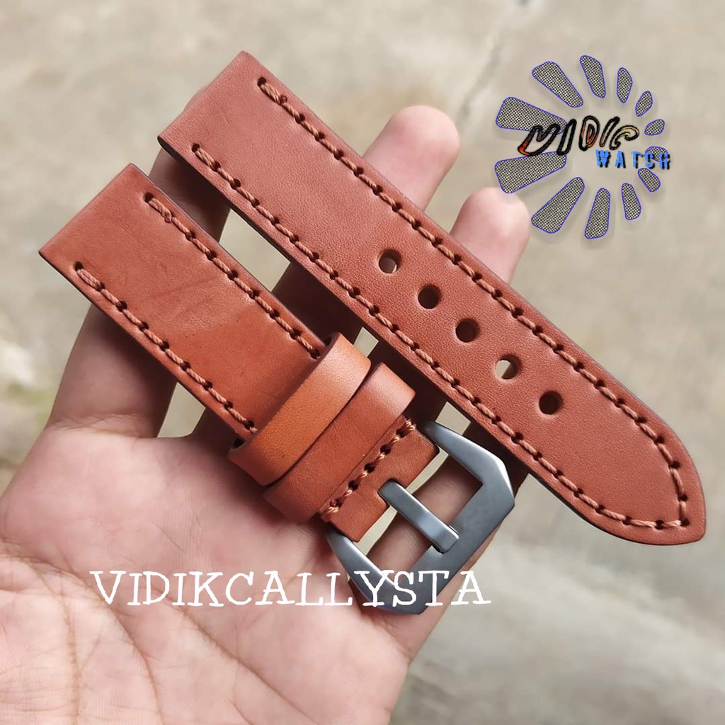 STRAP WATCH / TALI JAM TANGAN KULIT ASLI 20MM 22MM 24MM ORIGINAL