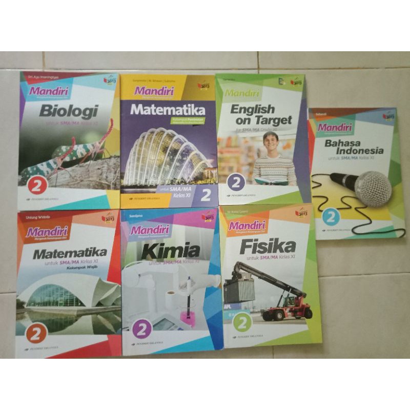

[100% ORIGINAL] BUKU PAKET MANDIRI ERLANGGA KELAS XI SMA