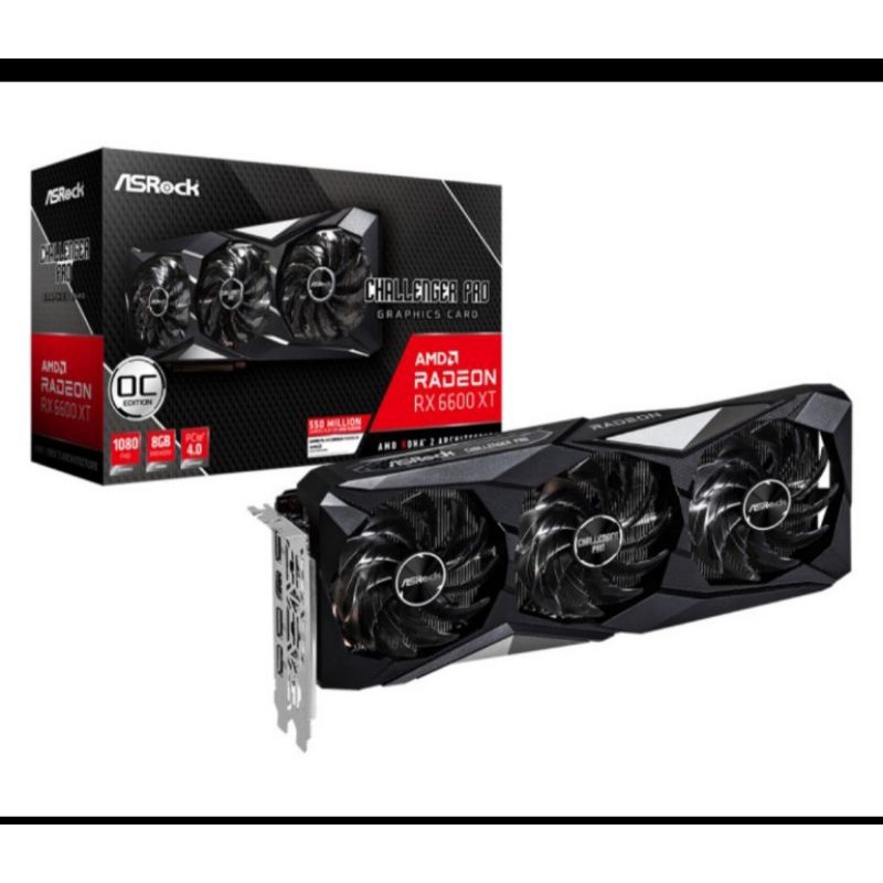VGA ASROCK RX 6600XT CHALLENGER PRO 8GB RESMI