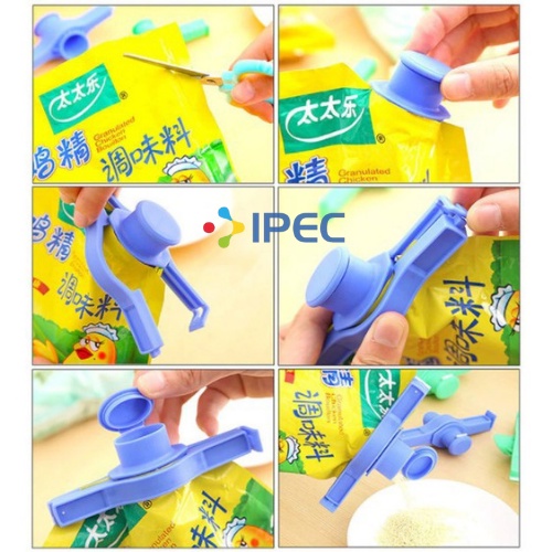 klip plastik makanan Food Sealer Klip Penjepit Plastik Makanan / Klip Segel Plastik Kemasan Snack Makanan 20048 / 200053