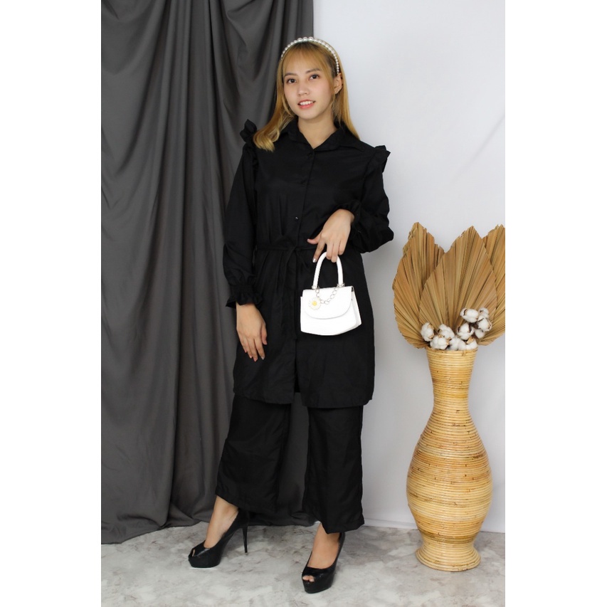 RF FASHION - One Set Mendy  Mendy Daily Busui Wanita Tunik Set-5