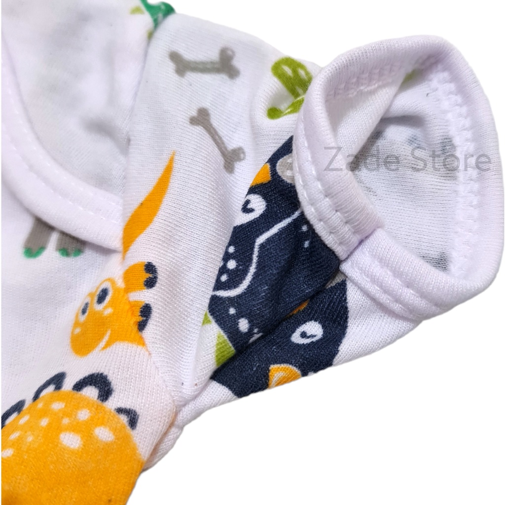 Jumpsuit bayi Newborn Motif Animal-Dino jumper lengan pendek jumper baby bodysuit jumsuit JP-023