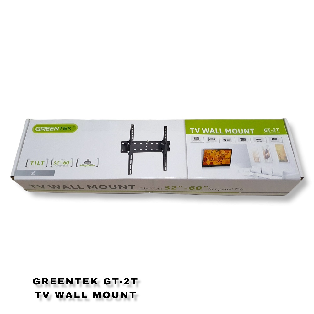 BRAKET TV TILT 32-60 Greentek GT-2T BRACKET BREKET TV