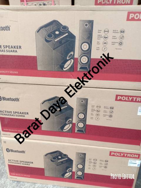 Speaker Polytron Speaker Aktif PAS 8C28 Bluetooth