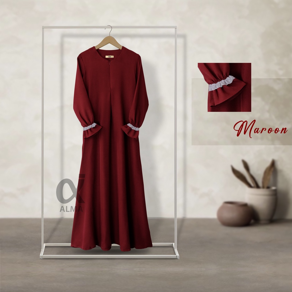 Dress Gamis Amira | Size S M L XL XXL | Gamis Jumbo Dress Wanita Muslimah