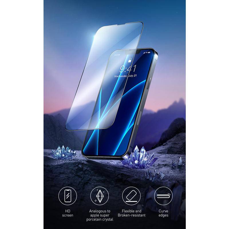 Pelindung Layar Tempered Glass 1000D Untuk iPhone 13 12 11 Pro MAX Mini X XS MAX XR SE 2022 2020 6 6s 7 8 Plus