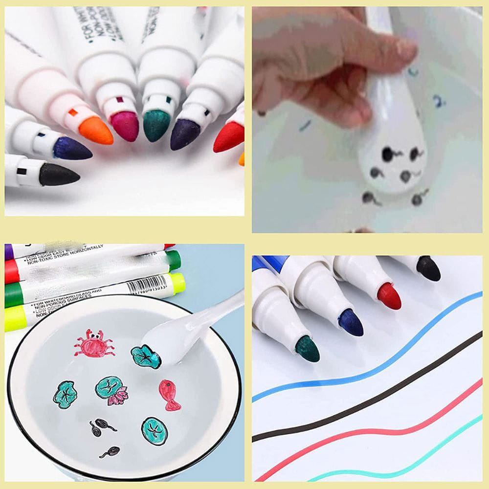 

magic marker floating pen water based marker marker hits spidol ajaib mengapung di air