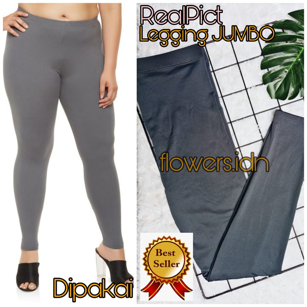 Legging Jumbo Panjang Wanita BB 55-90 KG