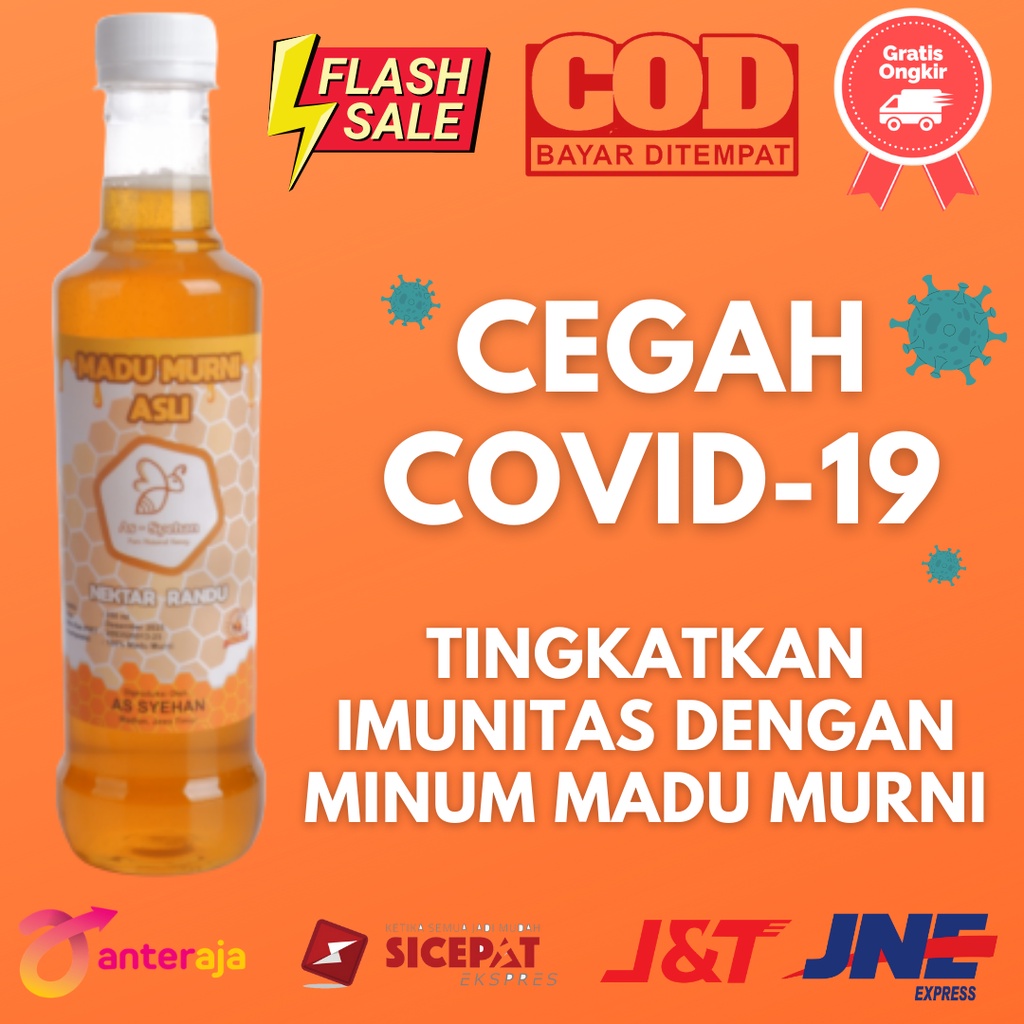 

Madu Murni Asli 100% As-Syehan Meningkatkan Imun