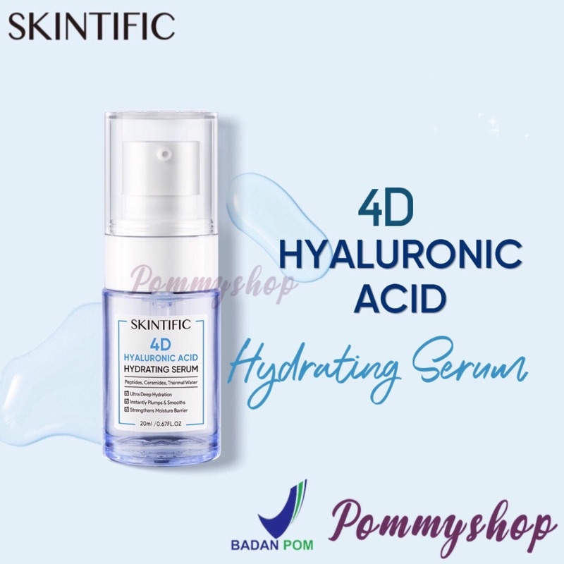 Skintific 4D Hyaluronic Acid Hydrating Serum 20ml