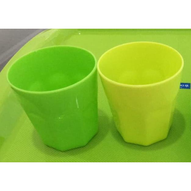 Ready Stock Gelas Platik Royalex / Royalex Plastic Cup - Kuning
