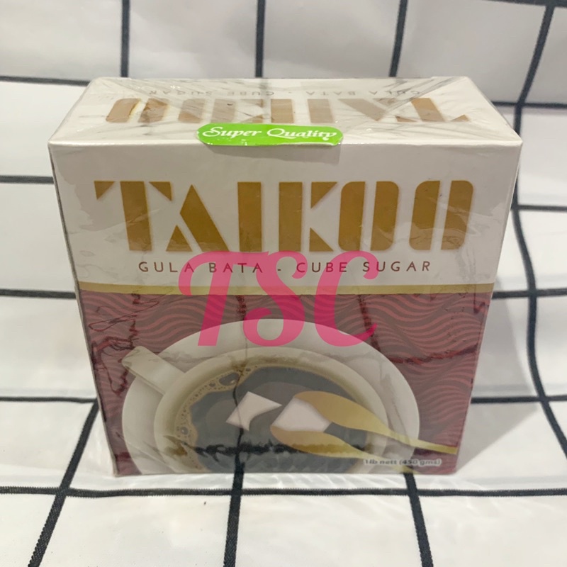 

Taikoo Gula Bata Taikoo / Cube Sugar 450gr / Gula Batu / Taiko / Takoo