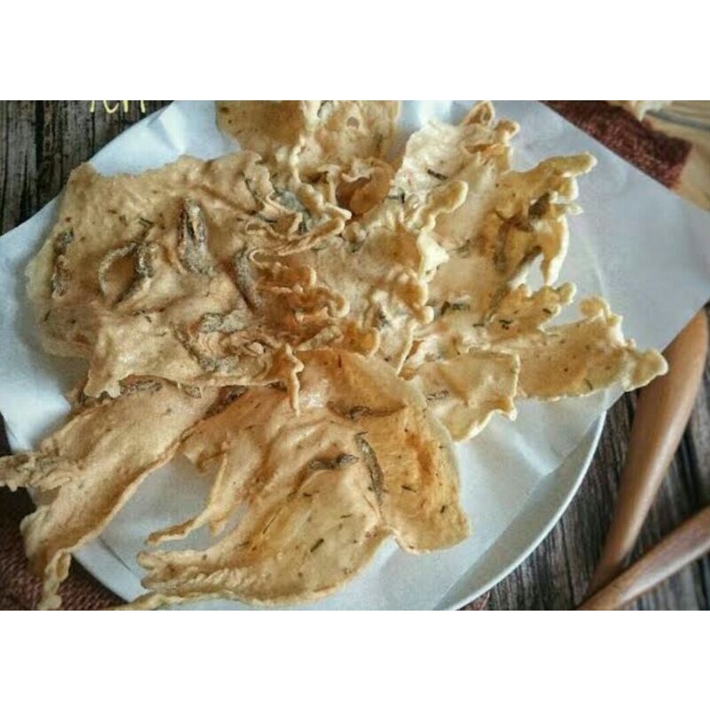

Peyek ikan cetol