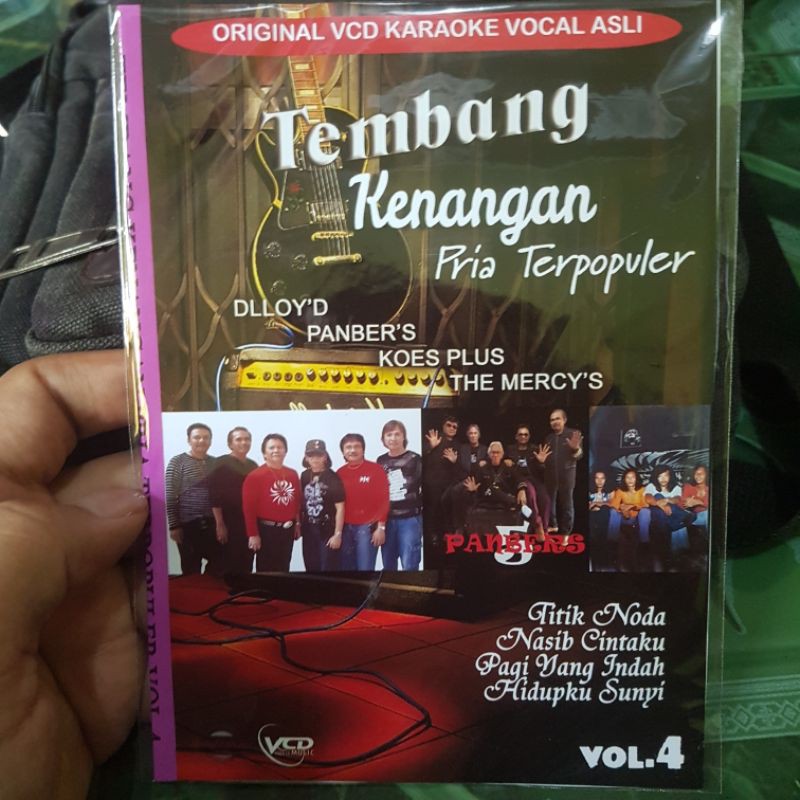 VCD ORIGINAL TEMBANG KENANGAN PRIA VOL 4
