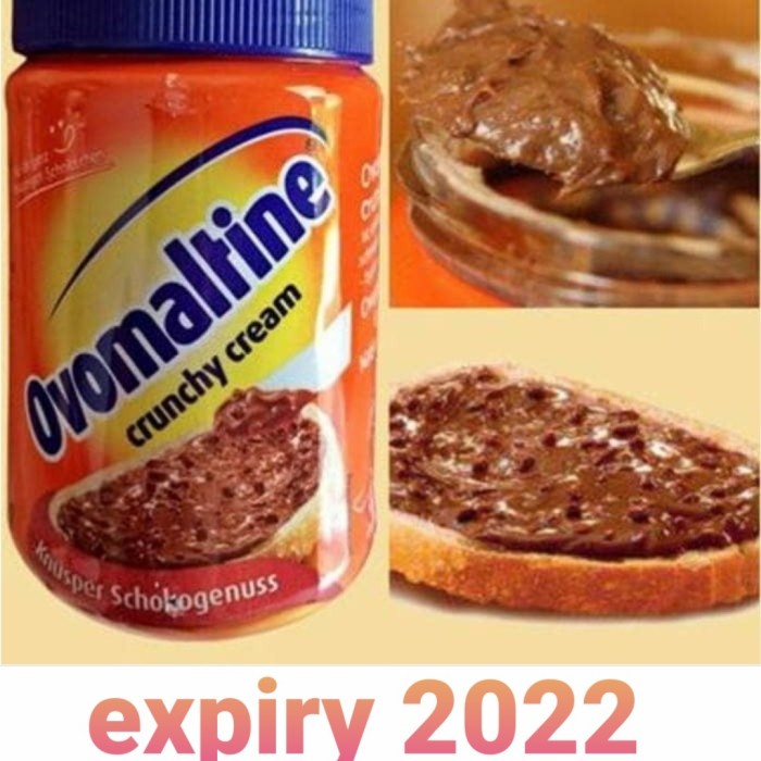

Selai Coklat Ovomaltine Ovaltine Crunchy Cream Spread Selai Cokelat