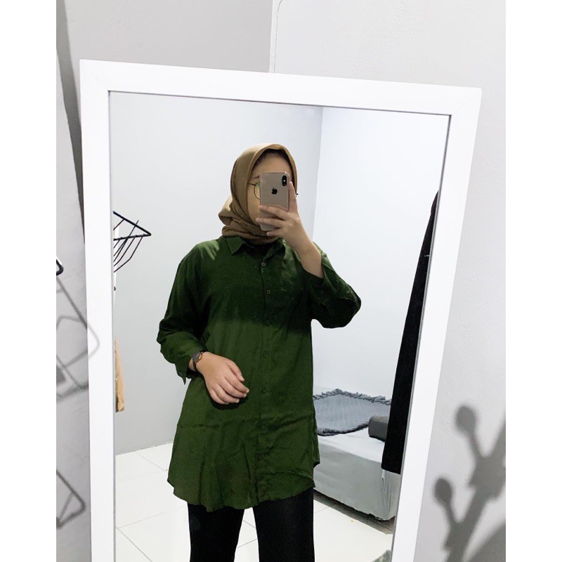 KEMEJA WANITA BASIC RAYON