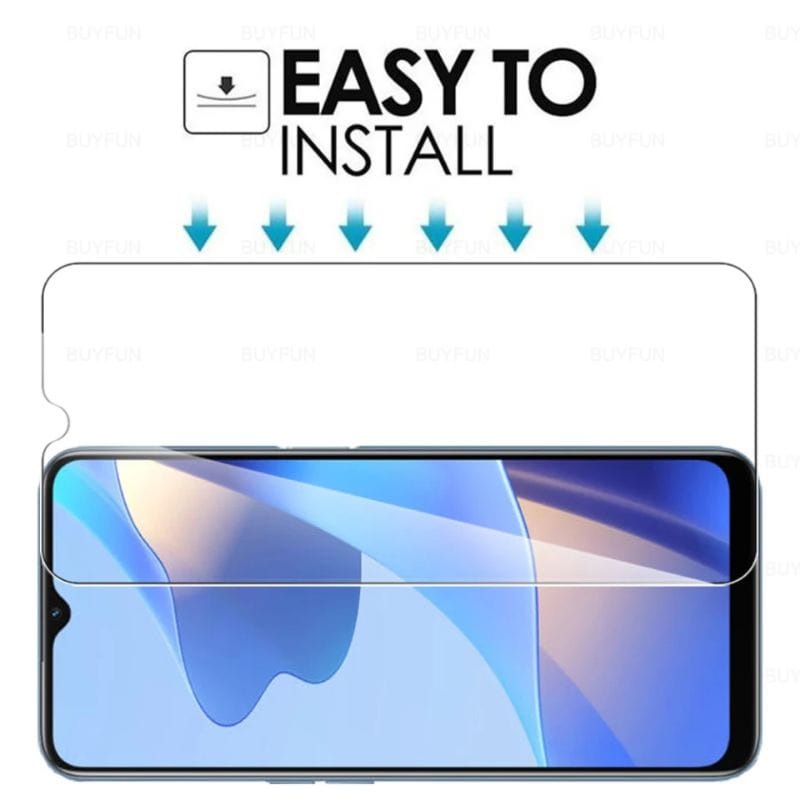 PROMO 3IN1 TEMPERED GLASS  BENING OPPO A16 A16E ANTI GORES KACA FULL LAYAR