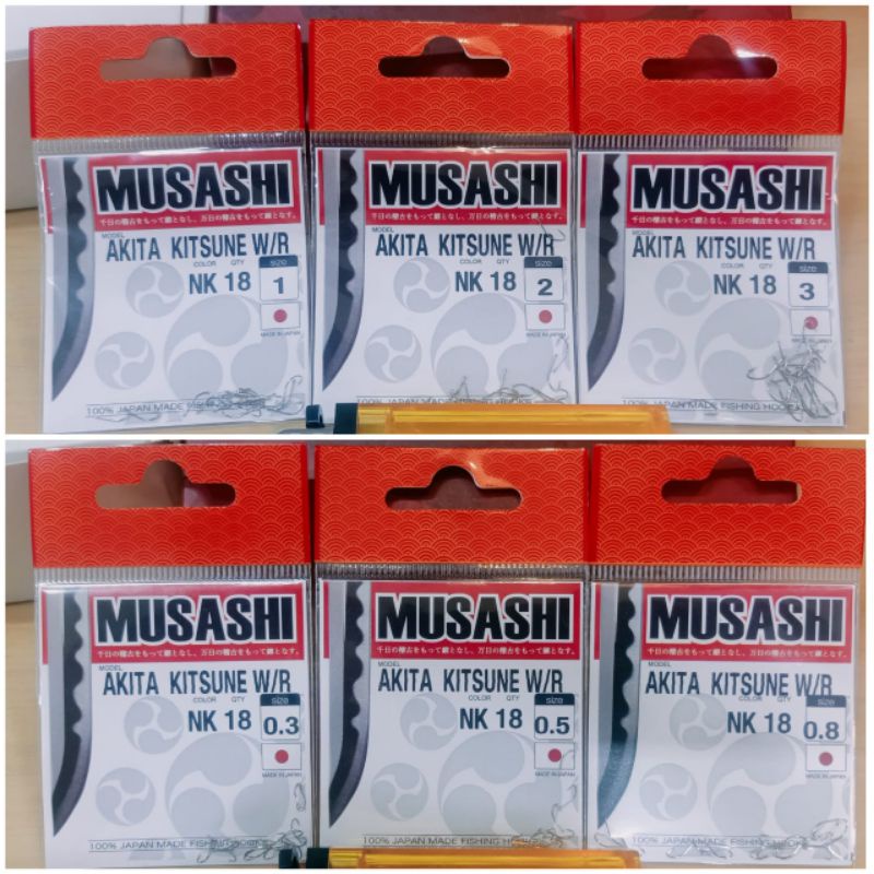 Kail Pancing Musashi Akita Kitsune W/Ring NK