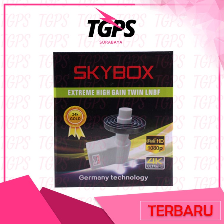 Best Buy Skybox SBX-02 Black Box LNB Ku Band Prime Fokus Noise 0,1dB TGPS