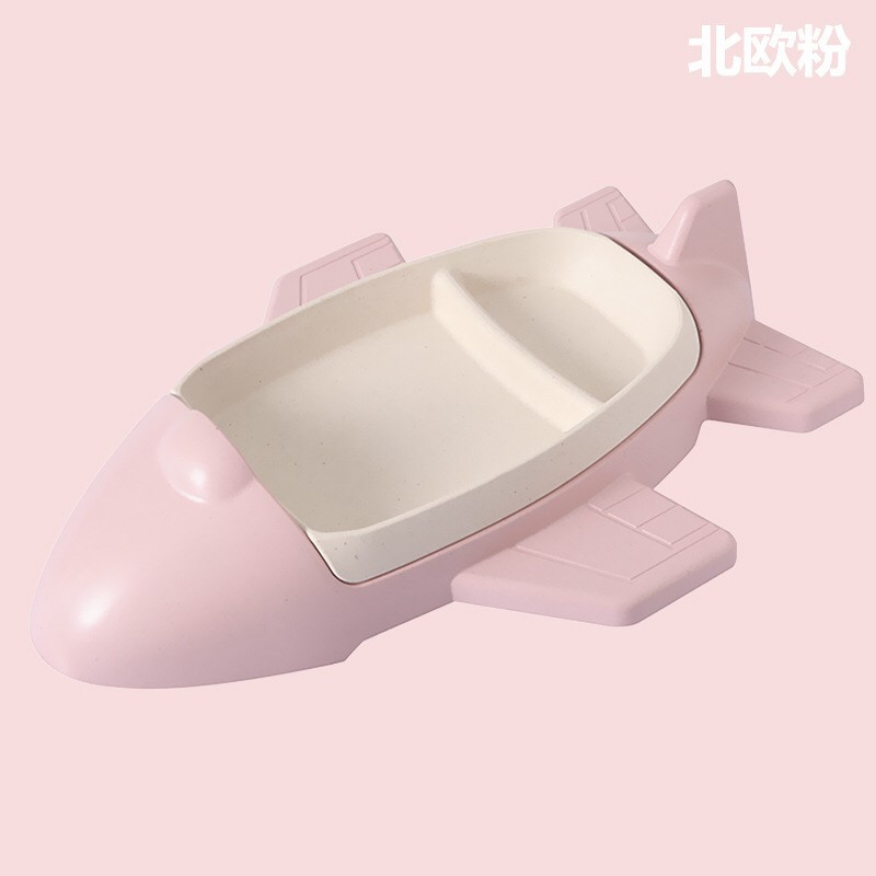 Tempat Makan anak Motif / Tableware Cute Plane