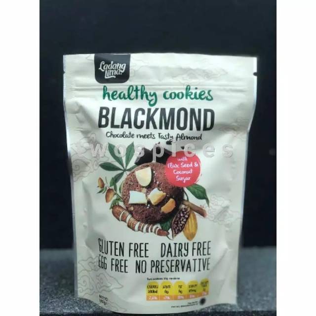 

HEALTHY COOKIES BLACKMOND (180GR)