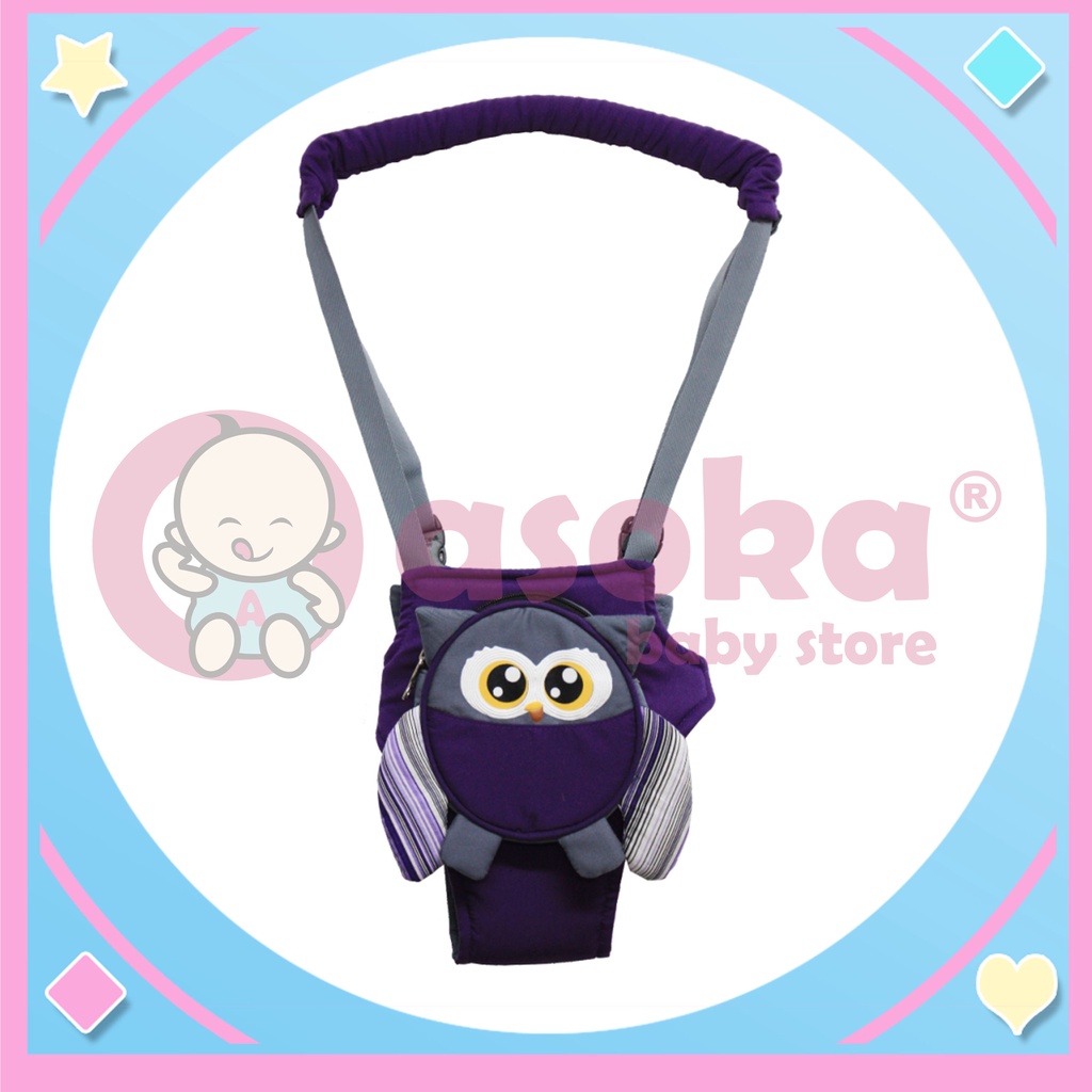 DIALOGUE Alat Bantu Jalan Baby Walker Owl Series DGA4203 ASOKA