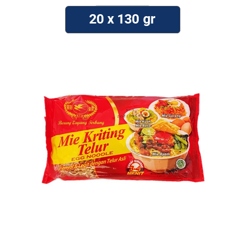 Burung Layang Terbang Mie Keriting Telur 130grx20 | Shopee Indonesia