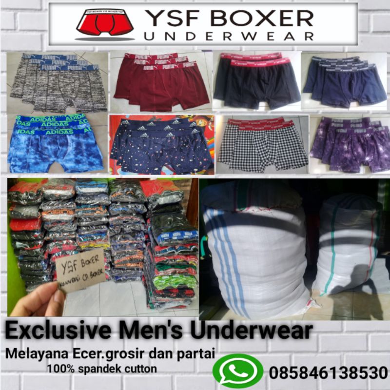 CelanaDalamBoxer Kualitas Premium