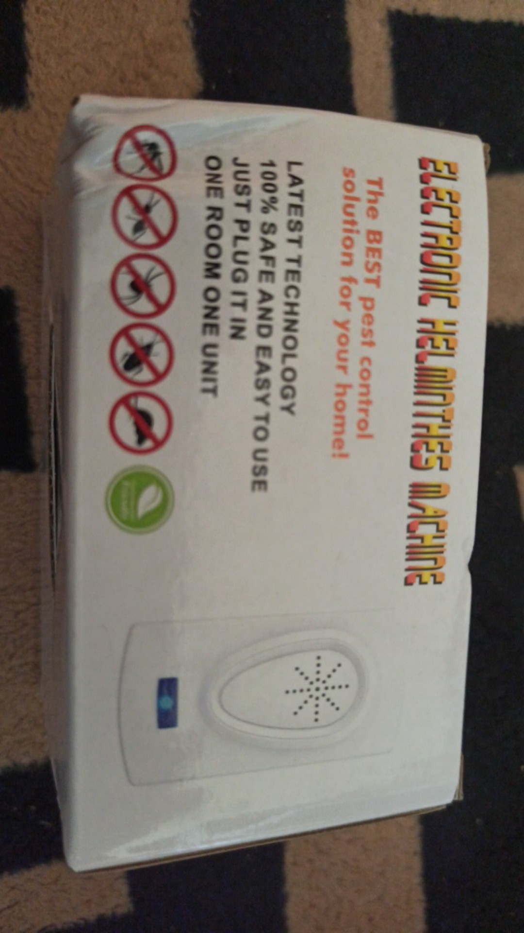 (bisa Cod) Anti Nyamuk Ultrasonic Machine Pest Repeller Electro - Hr-533