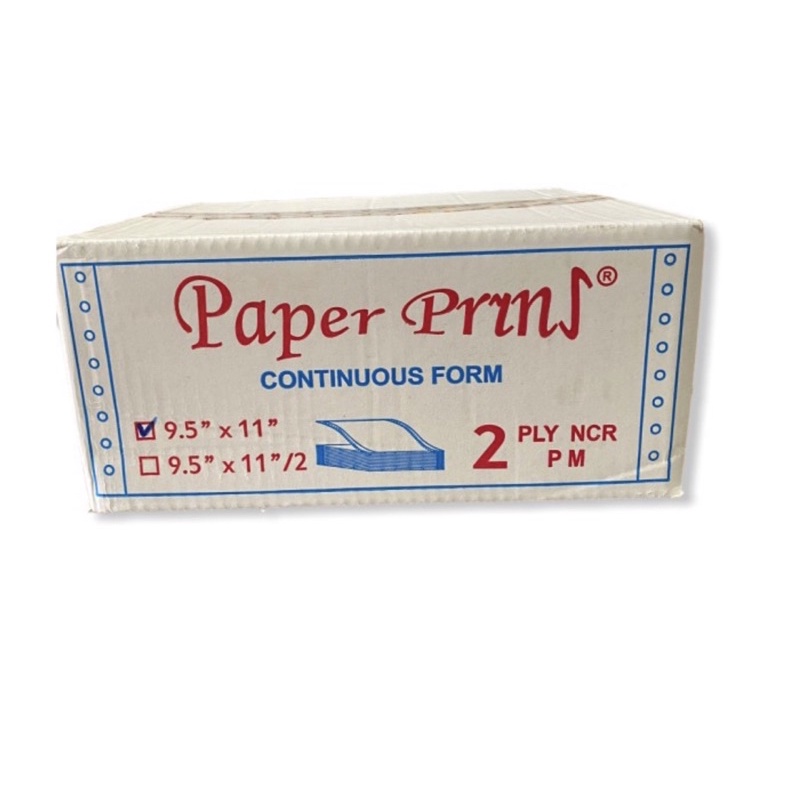 

Kertas continous form PaperPrins 2 ply