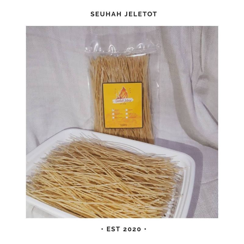 

Mie Lidi/Mie Nyere/Lidi-lidian (Ukuran Kecil)