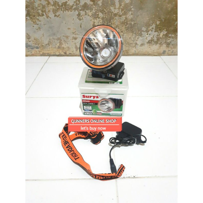 Senter kepala SURYA BIMA 50 Watt