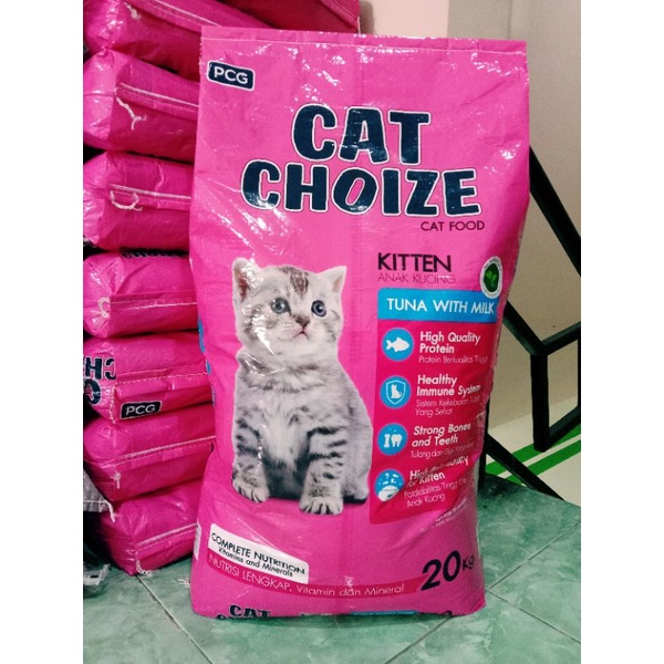 Grab/Gojek Cat Choize Kitten Tuna 20kg/ Cat Choize kitten 20kg