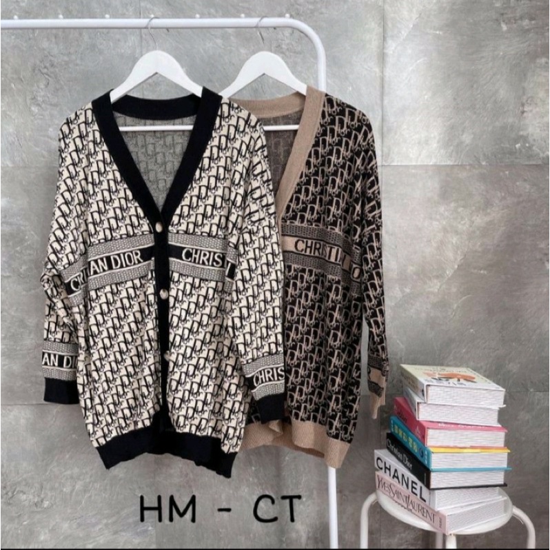 READY STOCK Cardigan Christian dior premium import high quality